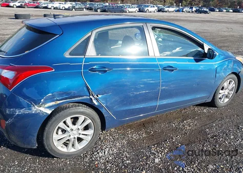 2014 Hyundai Elantra Gt z USA, uszkodzony, nr VIN KMHD35LH9EU201155